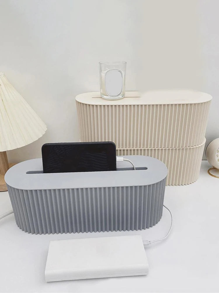Household Socket Board Storage Box, Multi-Functional Cable Management Box, Wire, Data Cable, Multi-Purpose Storage And Finishing