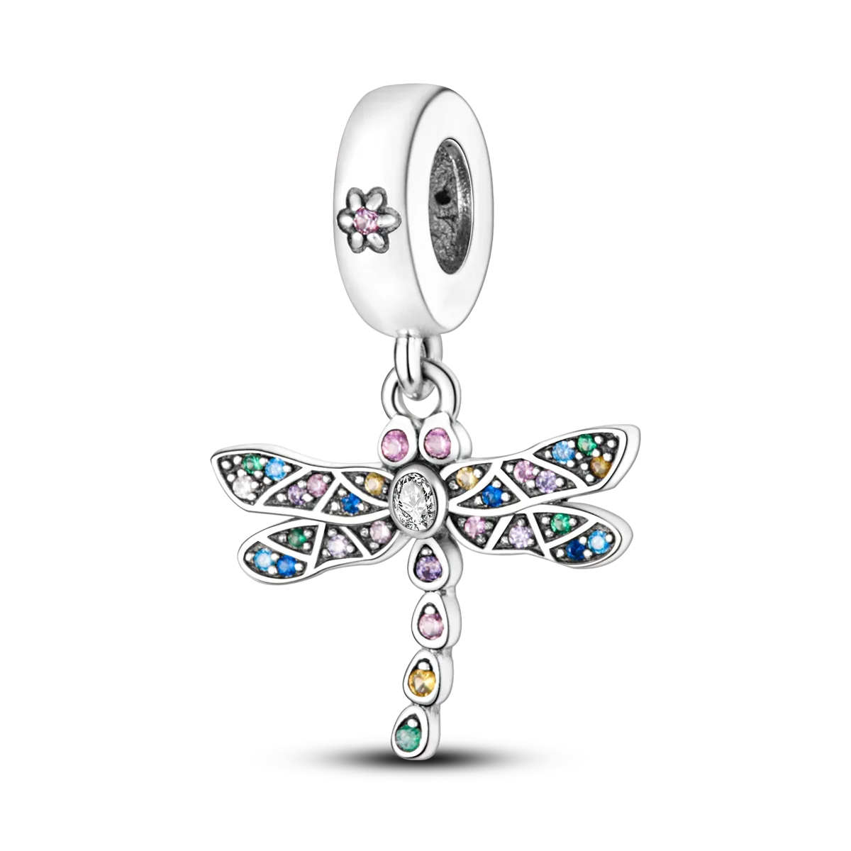 MULA 1PC Silver Plated Pig Bird Beads Fit Original Charm Bracelet DIY Jewelry Making For Woman