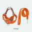 Pet Suede Chest Harness Vest Dog Strap Reflective Leash Retractable For Small Light And Convenientn