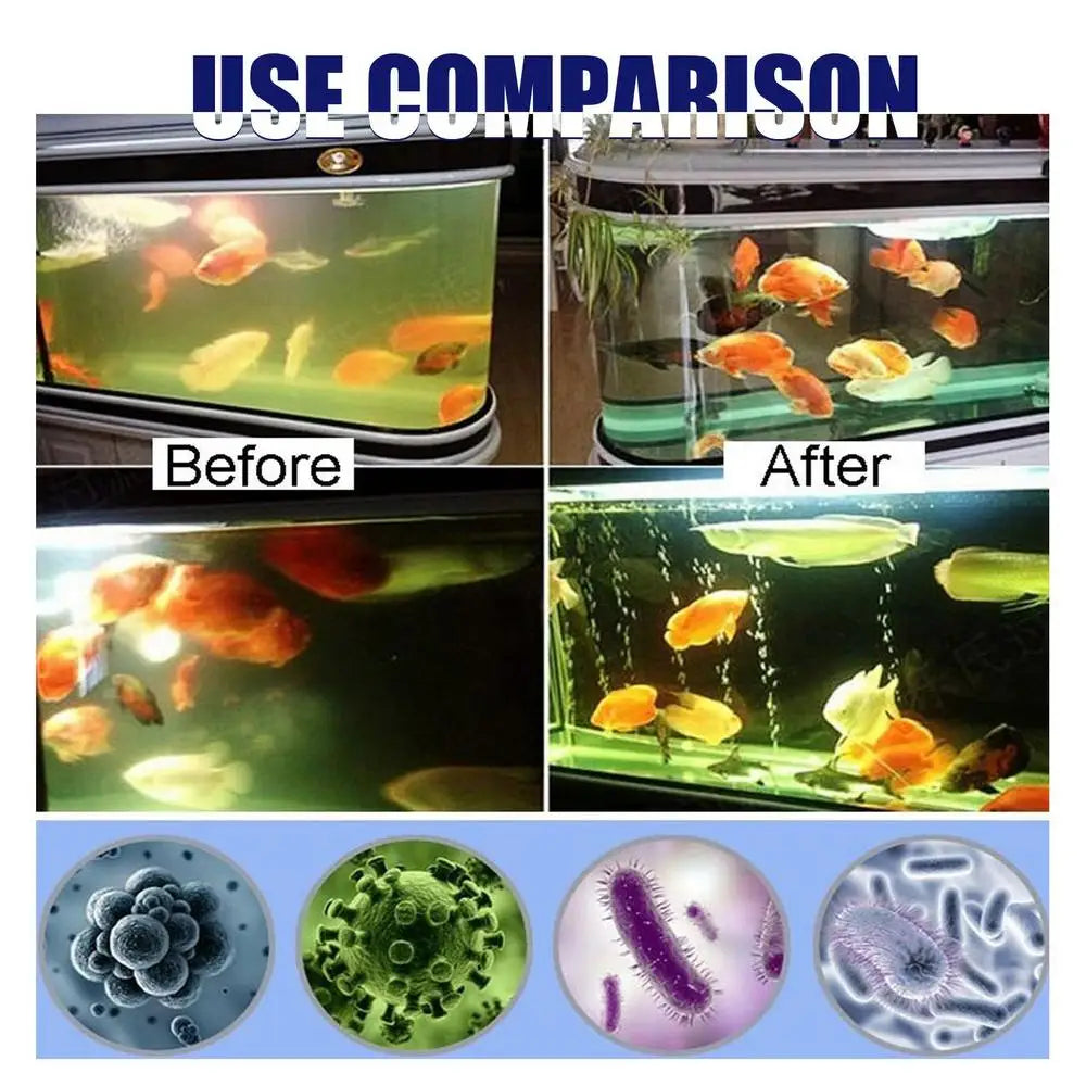 Fish Tank Cleaner Water Purifier And Algae Remover Water Purifier For Freshwater Aquariums Algae Remover For Freshwater