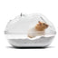 Hamster Bathroom Panoramic Transparent Hamster Mouse Pet Toilet Cage Box Bath Sand Room Toy House Small Pet Supplies Accessories