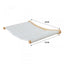 Cat Wall Shelf Perch Cat Stair with Jute Rope Cat Tree Wooden Cat Climbing Steps Kitten Training Tower Platform Pet Furniture