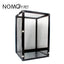 Reptile Detachable Habitat Tank Terrarium Transparent Aluminium Air Screen Cage Front Opening Door Full View Lizard Chameleon