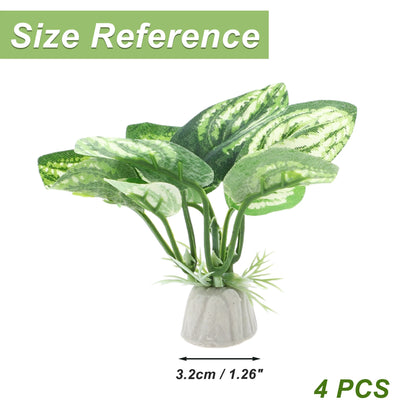 UXCELL Aquarium Plastic Plants Aquarium Artificial Grass Fish Tank Decorative Plants Fish Pet Supplies Ornaments Accessories
