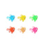 TPR Soft Glue Simulation Goldfish Transparent Environmentally Friendly Floating Small Goldfish Marine Animal Fish Tank Aquarium