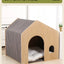 Factory straight hair, high-grade wooden cat litter, kennel, delivery room, universal in all seasons, environmentally friendly