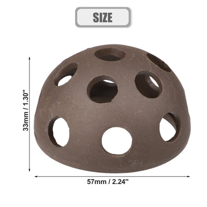 UXCELL Aquarium Hideaway Rock Cave Decoration Parts Resin Fish Shrimps Shelter Pottery House Canister Fish Tank Accessories