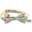 New Deign Floral Pet Dog Collars Adjustable Daisy Christmas Cosplay York Dog Necklace Cute Bow Tie Sphinx Cat Cute Neck Collars