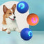 Smart Dog Toy Ball USB Automatic Moving Bouncing Ball Dog Toy Rechargeable Bite-Resistant Dog Ball Electric Interactive Pet Toy