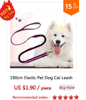 130cm Long Adjustable Large Dog Pets Leash Double Colors Canvas Double Row Nylon Dog Collar For Medium Large Dogs Pet Supplies