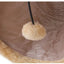 Collapsible Cat Winter Suede Tunnel for Puppy Rabbit Kitten Play Chase Hide Tunnel,Interactive Bedding Toy in 2 ways,3 ways, Cro