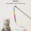 1 PC Teasing Cat Stick Outside Teasing Cat Toys Teasing Cat Teasing Dog Toys Teasing Cat Stick Interactive Fun Pet Supplies