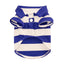 Stripe Dog Shirt Breathable Polo Shirts Summer Dog Clothes for Small Medium Dogs Cat Girl Boy Puppy Chihuahua Yorkie Pet Apparel