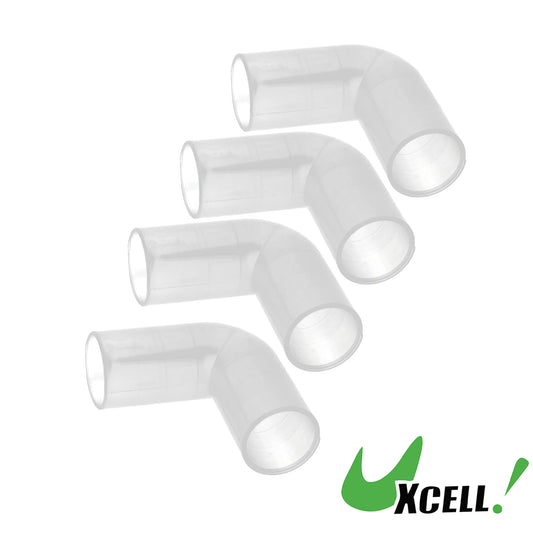 UXCELL ID 5/18/20mm 4/15PCS Acrylic 90 Degree Elbow Connector Water Hose Pipe Tube Aquarium Fish Tank Supplies Accessories