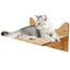 1 Piece Cat Wall Mounted Cat Climbing Wooden Shelves Cat Tree Cat Ladder Big Jumping Platform Cat Furniture Cat Perch for Kitten