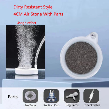 4cm/5cm/8cm Fish Tank Aquarium Air Stone Oxygen Aerator Increasing Air Bubble Pond Pump Hydroponic Oxygen Supply Great