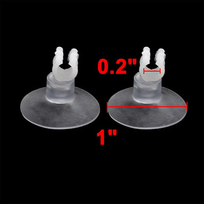 UXCELL Aquarium Suction Cup For 5/10/11/12.5/16/20/29mm Air Line Pipe Tube Wire Holder Used Sucker Fish Tank Pump Accessorie