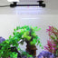 UXCELL 20CM Aquarium LED Light 8W Fish Tank Light 7 Color Timer Function 1 Set  for Fish Tank Fish and Aquatic Pet