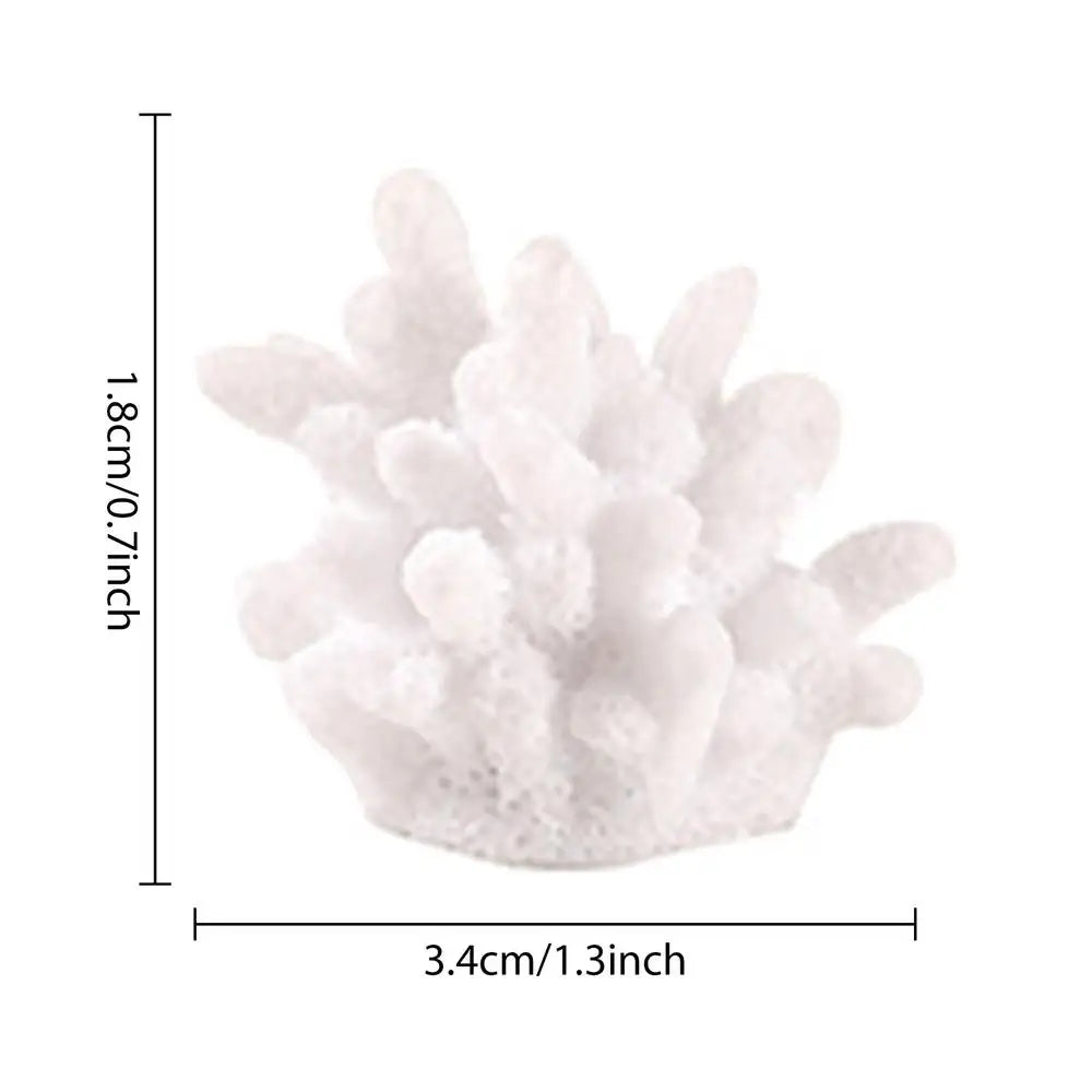 Small Coral Fish Tank Decor Tiny Sea Coral Artificial Decor Aquarium Decor For Fish Tank Aquarium Animal Terrarium And Family