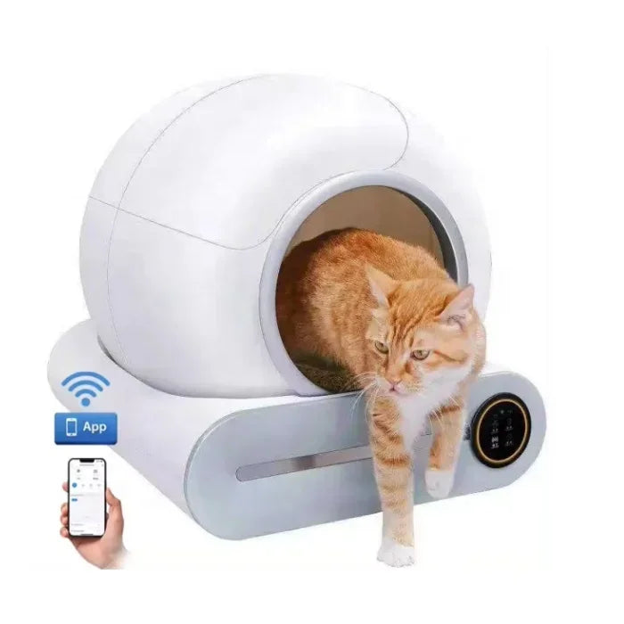 Factory Wholesale	APP Control	Odor Isolation	automatic cat toilet electric	cat toilet sand	enclosed large cat litter box
