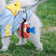 Poop Bag Holders Canvas Dog Poop Bag Holder With Graphic Print Portable Doggie Bag Holder Animal Waste Collection Pouch