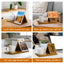 Book Nook Reading Valet Tiny Bookshelf Decorative Reading Book Stand Creative Bedside Book Holder Tabletop Bookshelf For Home