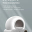 Hot sale app wifi  control automatic large capacity cat litter smart automatic box self-cleaning automatic cat litter toilet