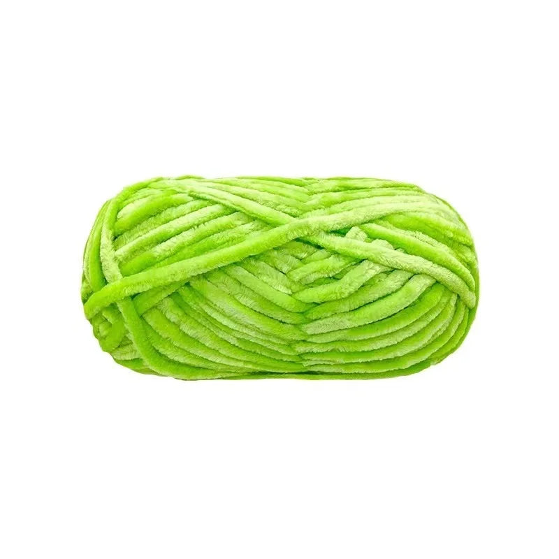 Ruyi bird warm fleece thick wool handmade DIY crochet woven golden velvet hook shoe thread wool ball