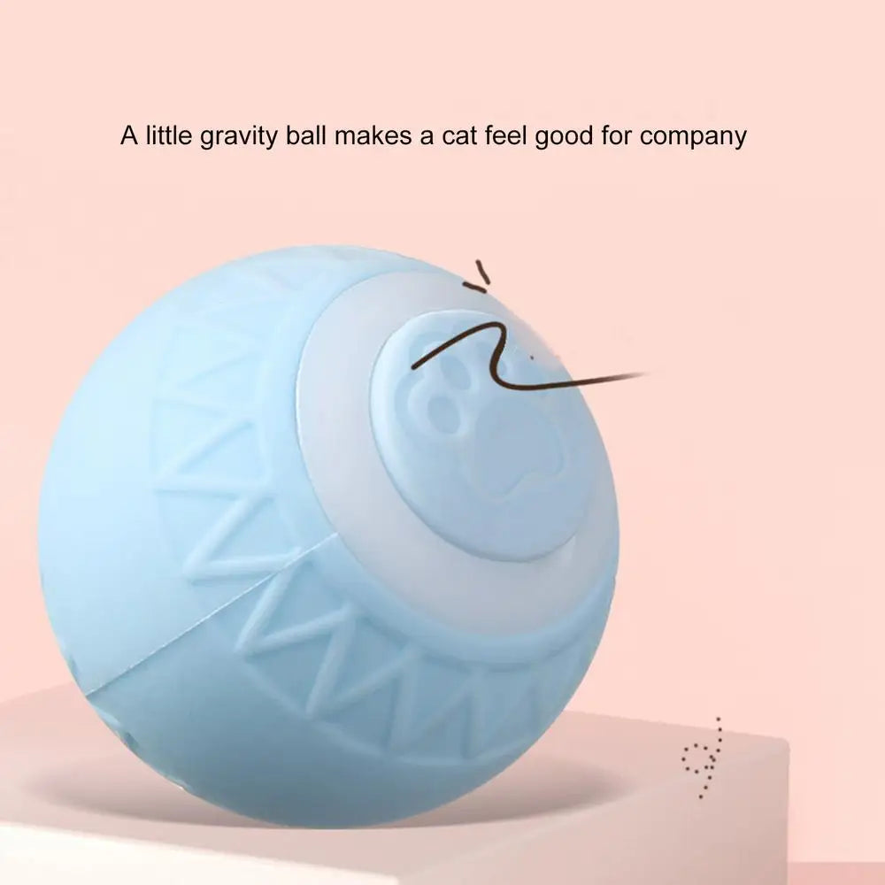 Cat Interactive Ball Intelligent Sensing Rolling Ball Toys Automatic Rolling Magic Ball Toy Rotating Ball Cat Game Accessories