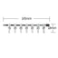Aquarium 1-8 Way Air Splitter Valve Fish Tank Air Pump Flow Splitter Distributor Pump Valve Tap Lever Control Switch Valve
