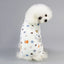 Pet Clothing Warm Cotton Dog Pajama Yellow Duck Soft Material Stretchable Dog Pajamas Onesie Pet Pjs Dogs Apparel for Small Dogs