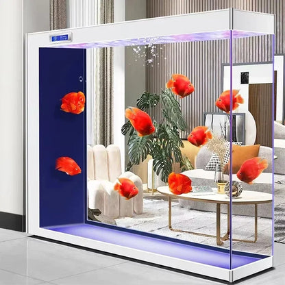 Wholesale Silent Large Glass Fish Tank Made To Order Big Size Water Purifying Aquarium Tank