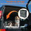 UXCELL Fashion Dog Car Seat for Dog Portable Dog Car Travel Bed for Pet Gray Casual Solid Outdoor Oxford Cloth Mats