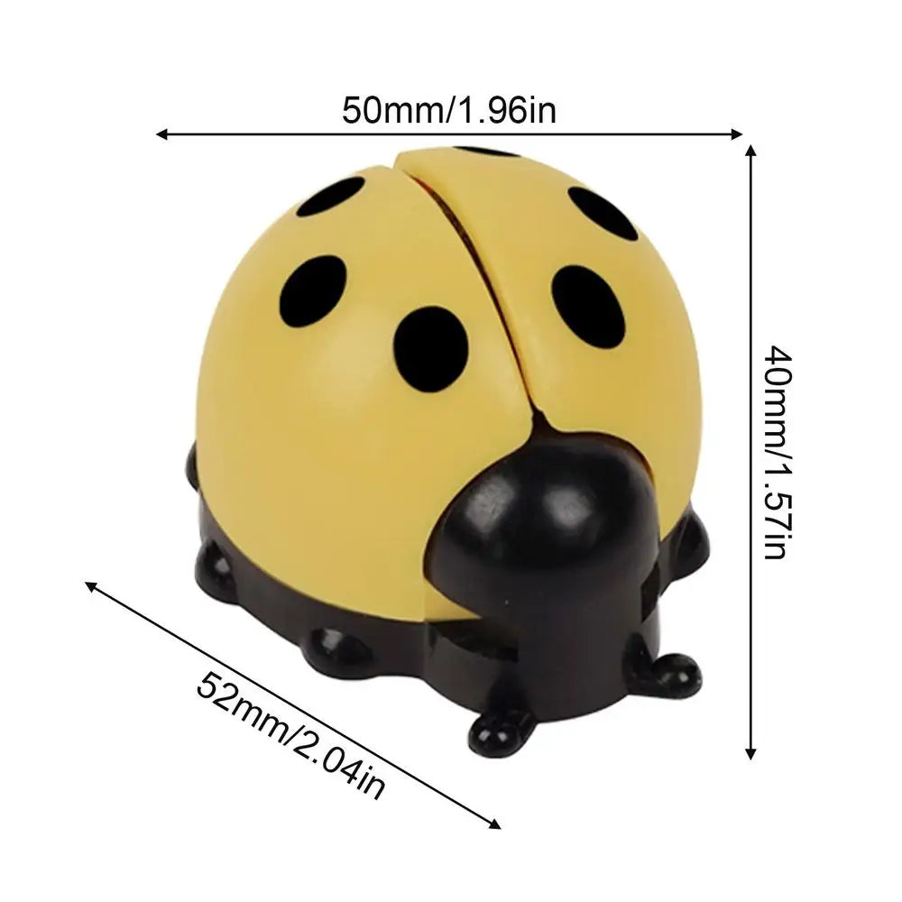 Cat Catnip Ball Toy Wall Mounted Ladybug Shape Kitten Chew Toy Edible Toy Ball With Catnip Cat Teething Toys For Indoor Outdoor