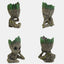 Cute Tree Man Figurine Aquarium Decoration With Air Bubble Driftwood Statue Multifunction  Fish Tank Background Ornament Shelter