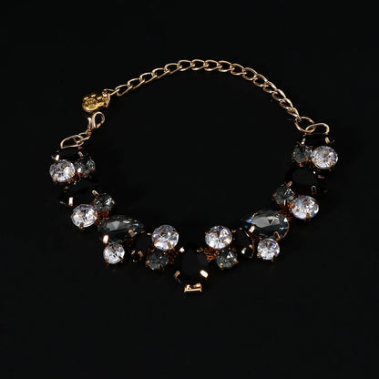 Adjustable Dog Necklace Jewelry for Small Medium Dogs Puppy, Luxury Blingbling Diamond Collar Wedding Prom Pet Accessories