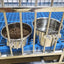 Crate Water Bowl Stainless Steel Dog Crate Hang Water and Food Bowls Feeder Dish for Dogs & Cats for Dry and Wet Foods Pet Cage