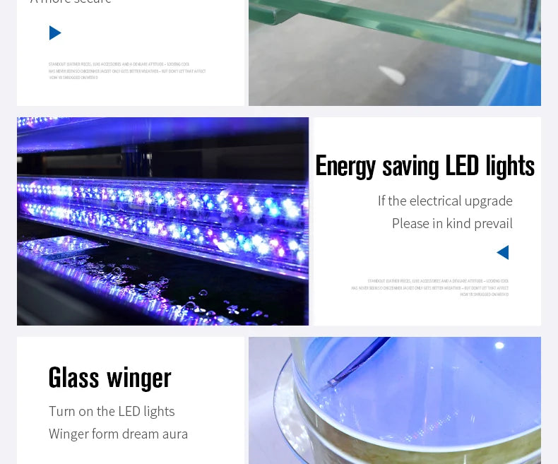 aquariums & accessories Best Selling Customizable Ultra Clear Glass Aquarium Live Fish For Fish Tank