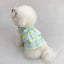 Layered Fancy Dress for Dogs Summer Vest One Piece Puppy Spring Clothes Chihuahua Light Purple Plaid Long Pet Skirt Cat Clothing