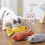Catnip Pets Toy Cats Supplies for Cute Cat Toys Puppy Kitten Teeth Grinding Cat Plush Thumb Pillow Protect Mouth Pet Accessories