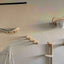 1 Piece Wall Mounted Cat Climbing Shelf Cat Hammock or Platform with Scratching Post for Kitten Playing and Sleeping