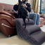 Pet Steps Dog Stairs Puppy Ladders Dog Furniture Non-Slip 3 Steps Dog Stairs Soft Leather Cover Bed Stairs Pet Cats Bed Steps
