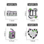 Funny Animal Sets Enamel Pins Cartoon Anime Figure Ghost Spooky Cute Cat Bird Brooches Backpack Lapel Badge Punk Jewelry Gifts