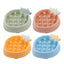 Slow Dog Bowl for Puppy Large Dogs Anti-Gulping Dog Slow Feeder Stop Bloat Slow Eating Pet Bowls Corn Peach Strawberry Pineapple