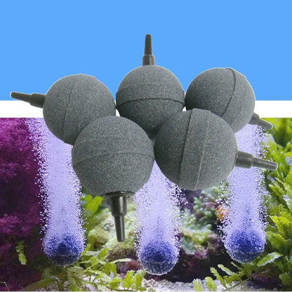 1Pcs 2cm/3cm/4cm/5cm Aquarium Round Shape Air Bubble Stone Aeration Aerator Fish Tank Pump Hydroponic Oxygen Plate Accessories
