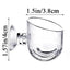 Aquarium Decoration Plant Cup Pot Acrylic Aquatic Plant Cup With Suction Holder Planting Cylinder Cup Water Plant  Accessories