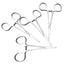 Pet Hemostatic Hair Clipper Tweezer Scissors Dog Clamp Ear Supplies Ear Fur Trimming Scissor Dog Stainless Steel  Grooming Tools
