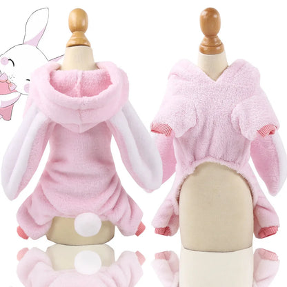 Pet Dog Soft Warm Jumpsuits Clothing for Dogs Pajamas Fleece Small Puppy Coat Pet Outfits Hoodie Clothing Cats Clothes Christmas