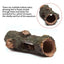 Aquarium Decor Hollow Trees Ornament For Aquarium Landscape Aquarium Tree Stump Rock Hollow Cave Stone For Cichlid Betta Fish