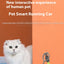Remote Smart Cat Toys Remote Control Interactive Cat Car Toy USB Charging Automatic Self-moving Teasing Cat Stick Pet Supplies